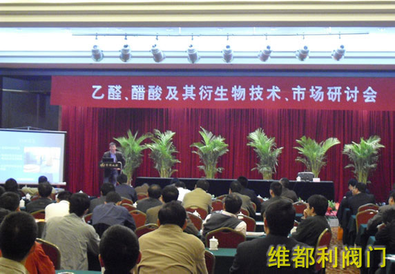 維都利閥門參加2009醋酸醋酐技術(shù)市場(chǎng)研討會(huì)